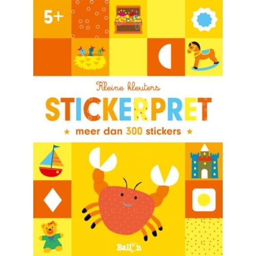 Stickerpret 5+ - Kleine Kleuters