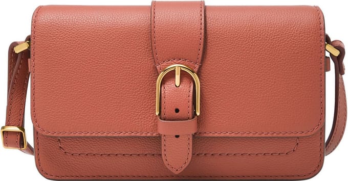 FOSSIL Schoudertas Zoey Crossbody Bag Nebula Terracotta