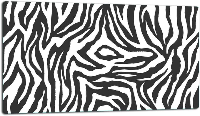 TMK ArtDeko - Snijplank - Glas - 52x30cm - Zebra