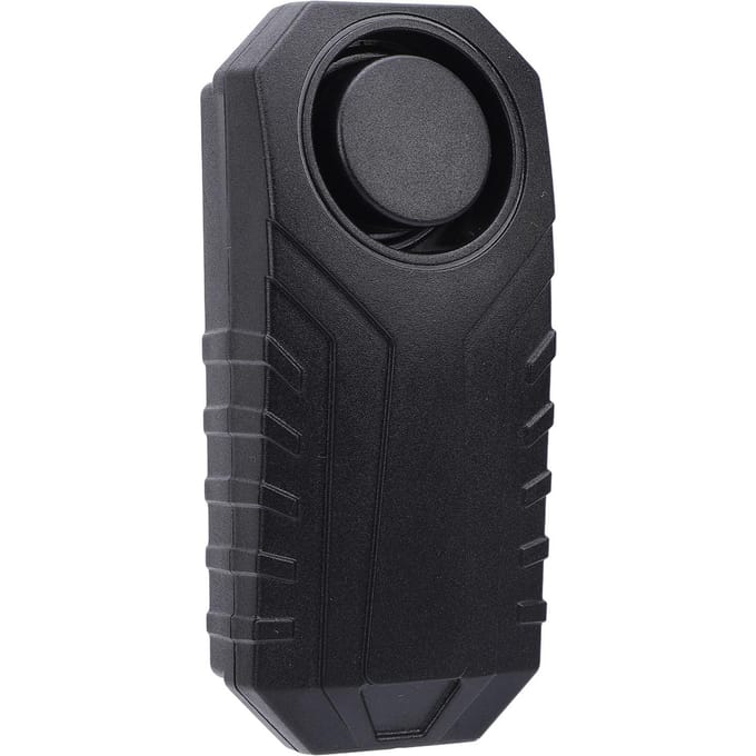 Alarme de vélo avec télécommande Résistant à l'eau Antivol Capteur de vibration Alarme pour vélos électriques black