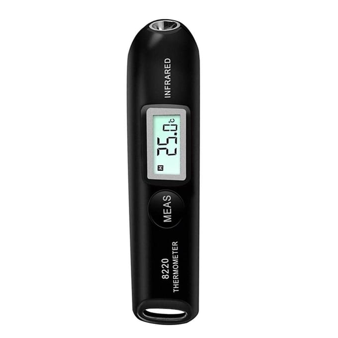 Dailygoods- Infrarood Thermometer Nauwkeurigheid ±2% - Draagbaar - LCD Display - Celsius/Fahrenheit - Compact - Lichtgewicht 20 g