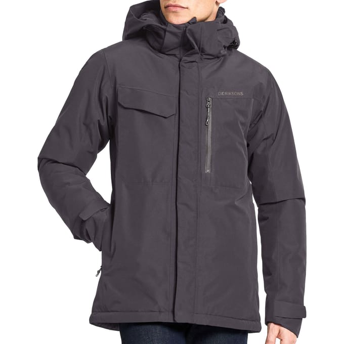 Didriksons STEFAN USX JKT Heren Outdoorjas - Black