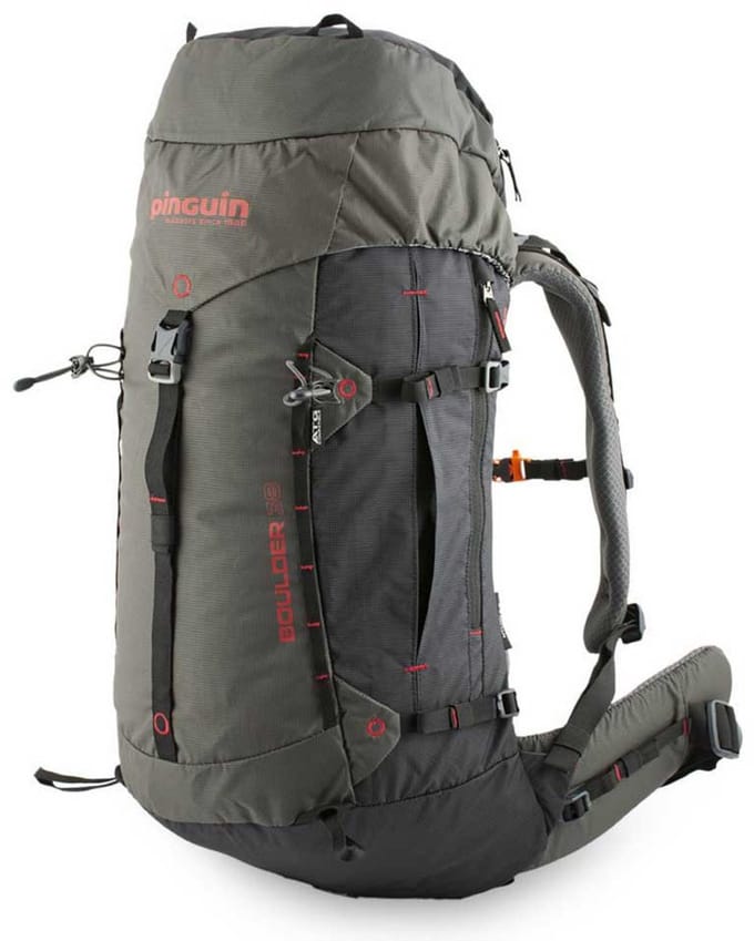 Pinguin Boulder 38 Nylon Rugzak Zwart