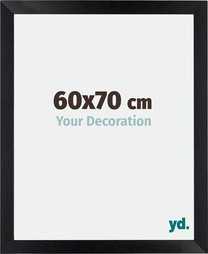 Your Decoration - Fotolijst 60x70 cm - MDF - Zwart Mat - Mura