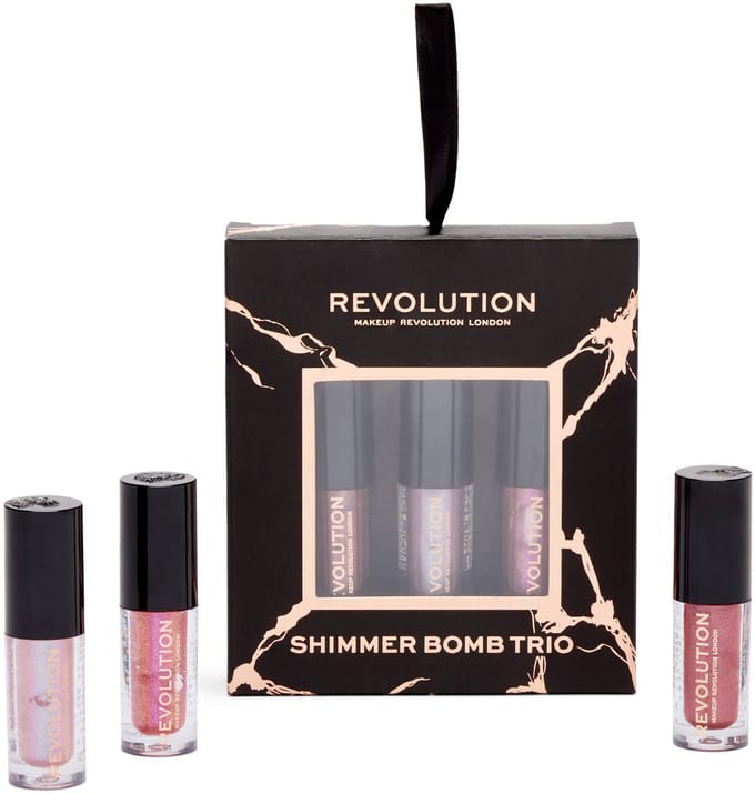 Makeup Revolution Shimmer Bomb Trio Gift Set - Cadeauset - Cadeau