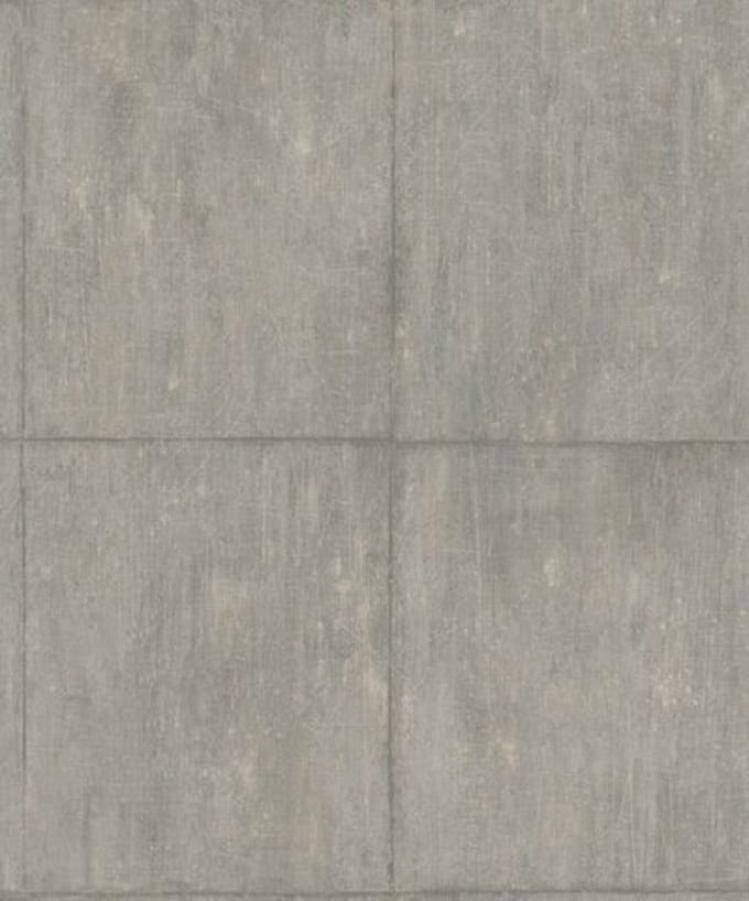 BN Wallcoverings Imagine 22107-3 - Grijs beton platen