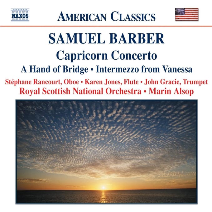 Royal Scottish National Orchestra, Marin Alsop - Barber: Capricorn Concerto (CD)
