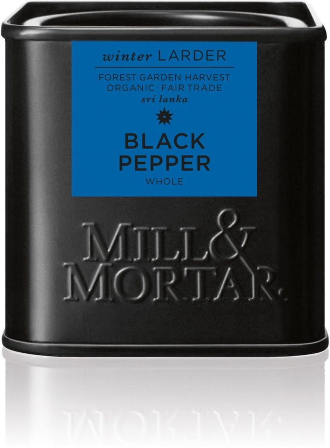 Mill & Mortar Black Pepper - Biologische Zwarte peper - 50 g