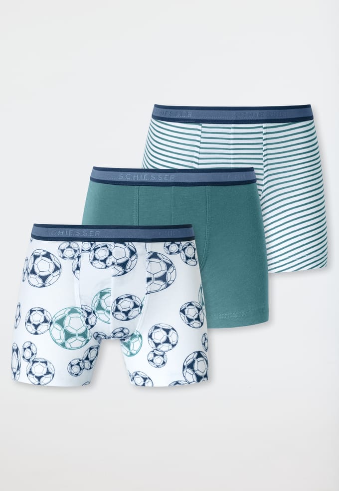 Short 3 set van Organic Cotton meerkleurig - 95/5 92