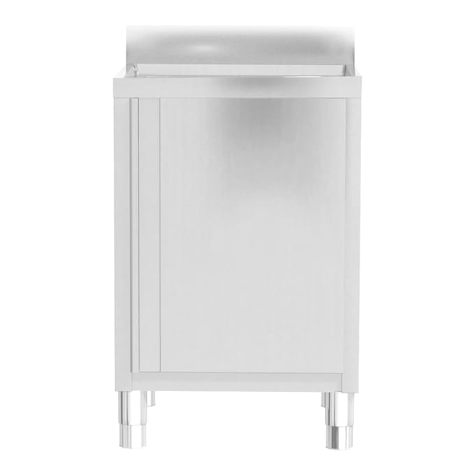 vidaXL - Commerciële - Keukenkasten - 3 - stuks - Roestvrij - Staal