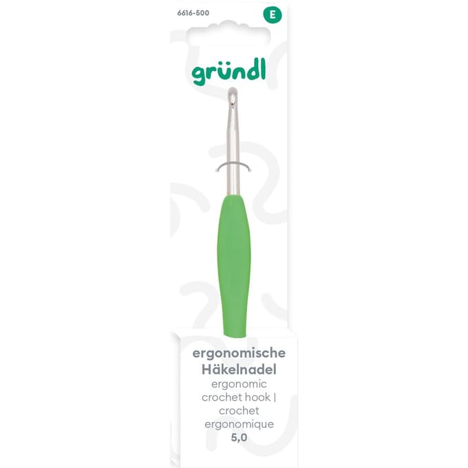 Gründl Haaknaald Ergonomisch - Dikte 5