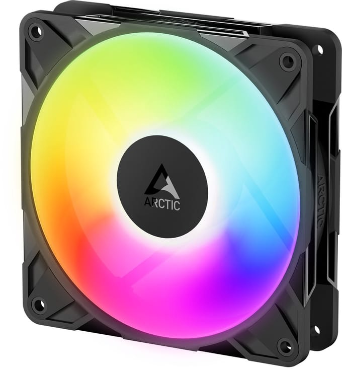 Arctic P12 Pro Reverse A-RGB - 3 Pack - Case ventilator - 120mm - Black