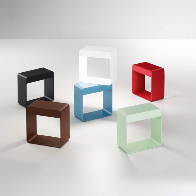 Linea Light Dama LED tafellamp, zwart, aluminium, ABS