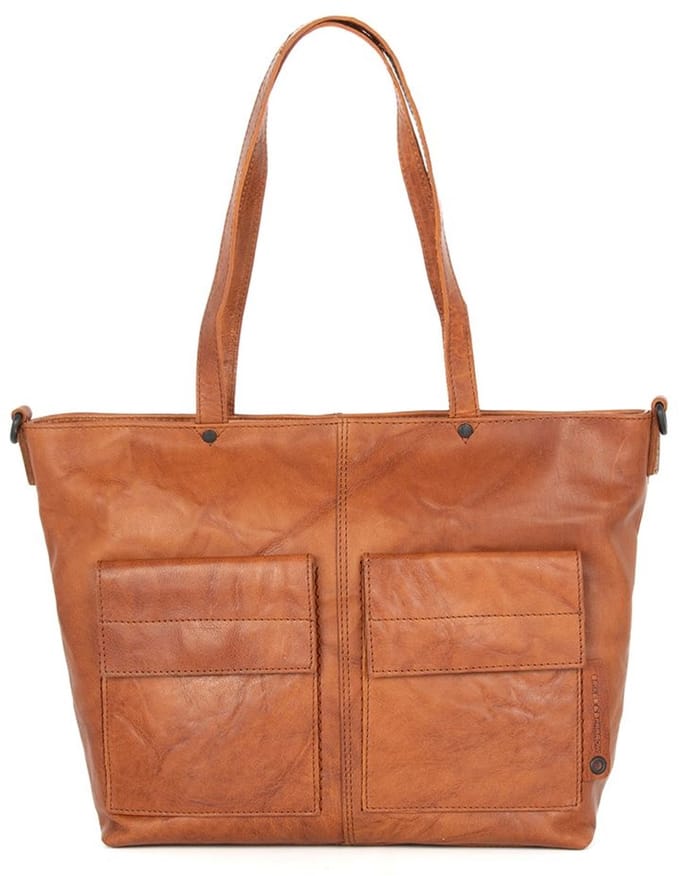 Leren Shopper - Yasmin - Brandy