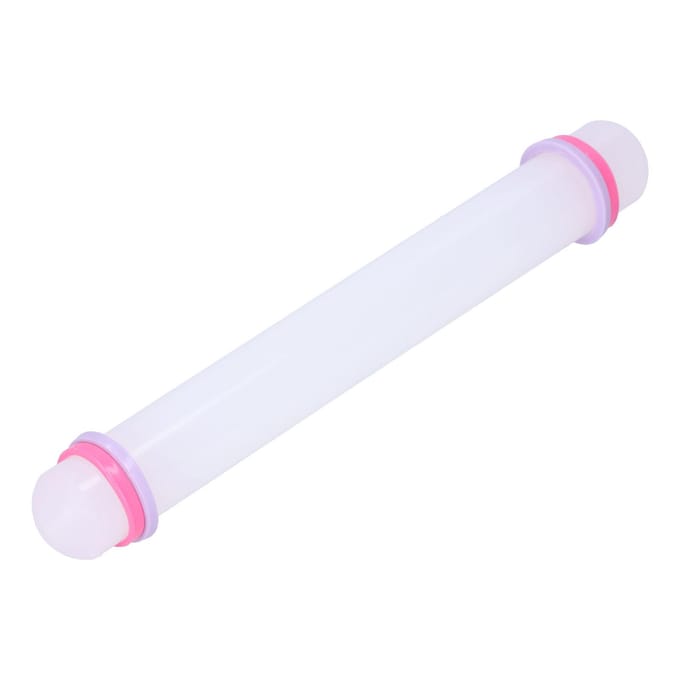 23cm Anti-aanbak Deegroller Koekjes Biscuits Fondant Taart Deegroller DIY Bakgereedschap white