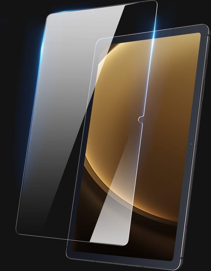 Dux Ducis - Screenprotector geschikt voor Samsung Galaxy Tab A9 Plus - Tempered Glass Screenprotector - Transparant