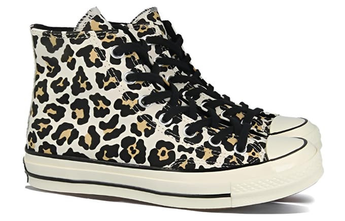 Converse Chuck Taylor All Star 70 Hi Imprimé Guépard 163406c 36.5 white