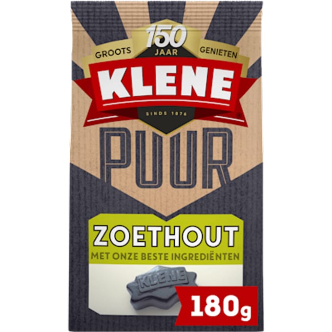 Klene Puur Zoethout Drop (180 gr)