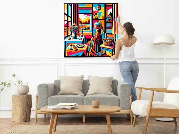 Kunstprint | Wanddecoratie | Forex | 100 × 100 cm