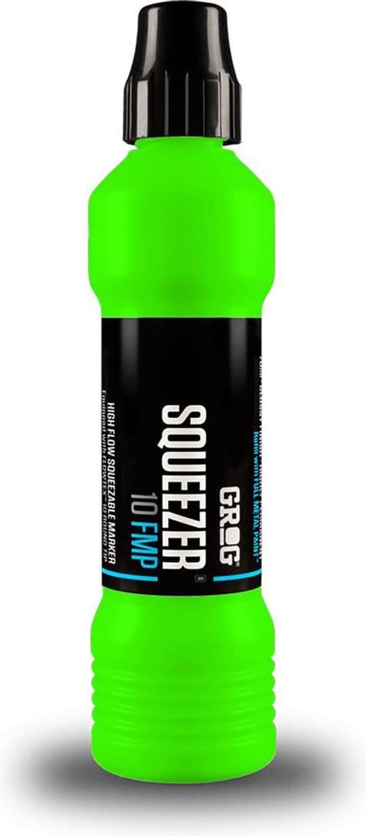 Verfstift Grog Squeezer FMP 10 mm - Neon Green