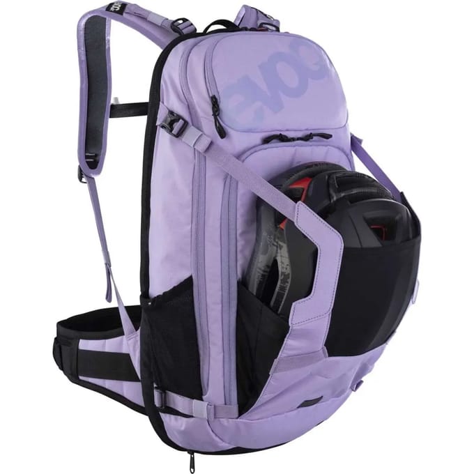 Evoc Fr Trail E-ride 20l Protect Rugzak Paars M-L