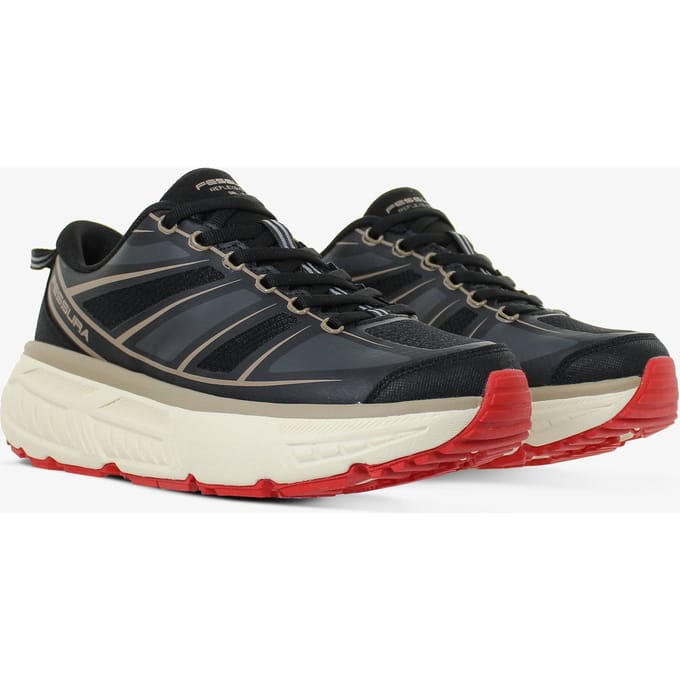 Vrouwensneaker Fessura TRAIL-SBL07-BLACKLAND Multikleur