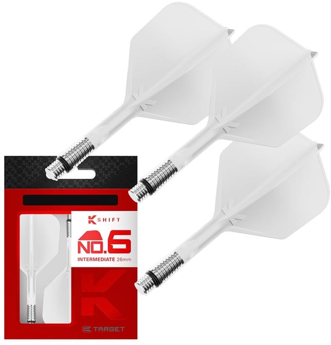 Target K-Shift White NO2 - Dart Flights