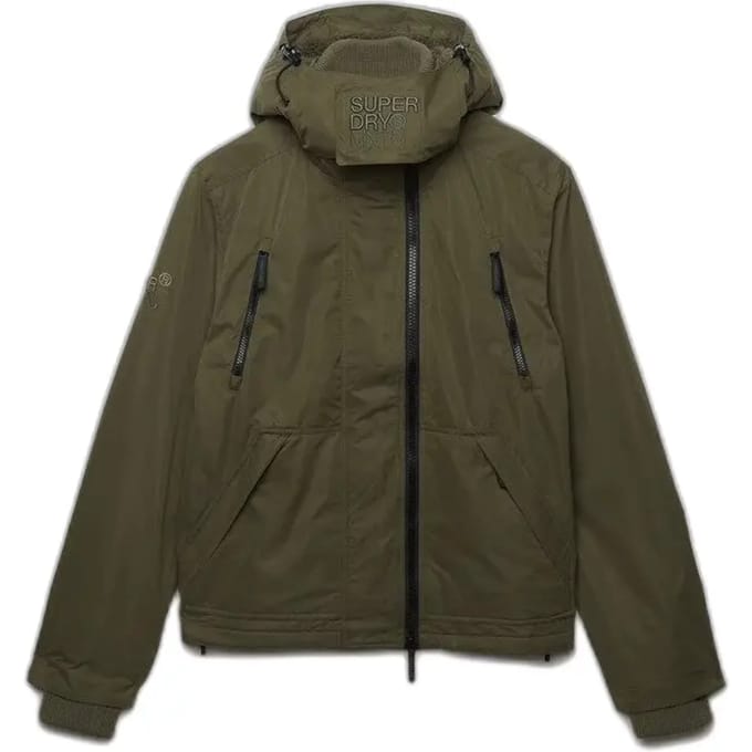 Superdry - Microvezel Arctic Windcheater Jas Met Capuchon - Heren