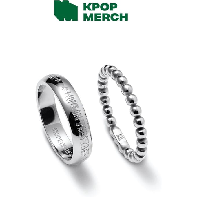 BTS - Gelaagde Ringenset (HOOP OP HET PODIUM) L(KR14) gray