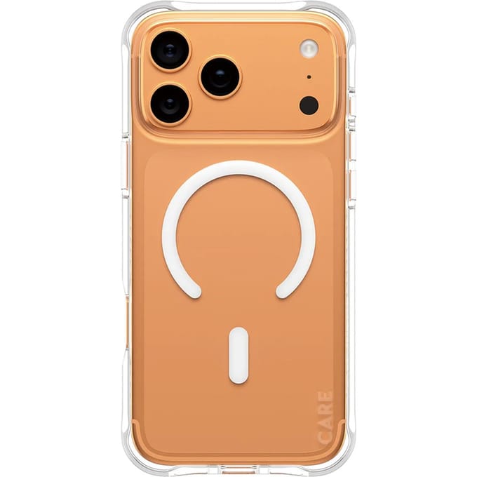 PanzerGlass CARE Fashionable Samba Backcover Apple iPhone 17 Pro Max, iPhone 18 Pro Max Transparant Inductieve lading