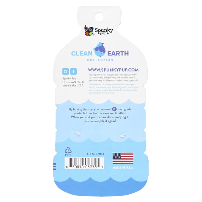 Clean Earth Harde Kauw, Bot, Kip, Speelgoed 1 st white
