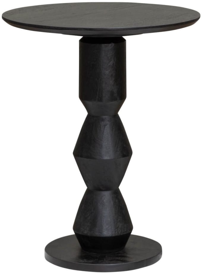 Tower Living - Brunello bijzettafel - ø50 cm 2 - zwart