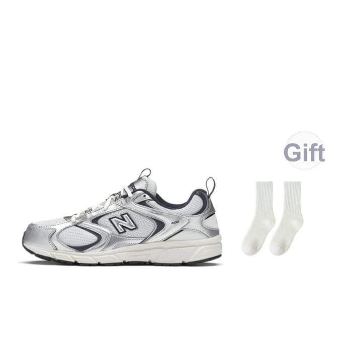 Baskets Unisexe New Balance 408 Argent Indigo ML408N 42 white