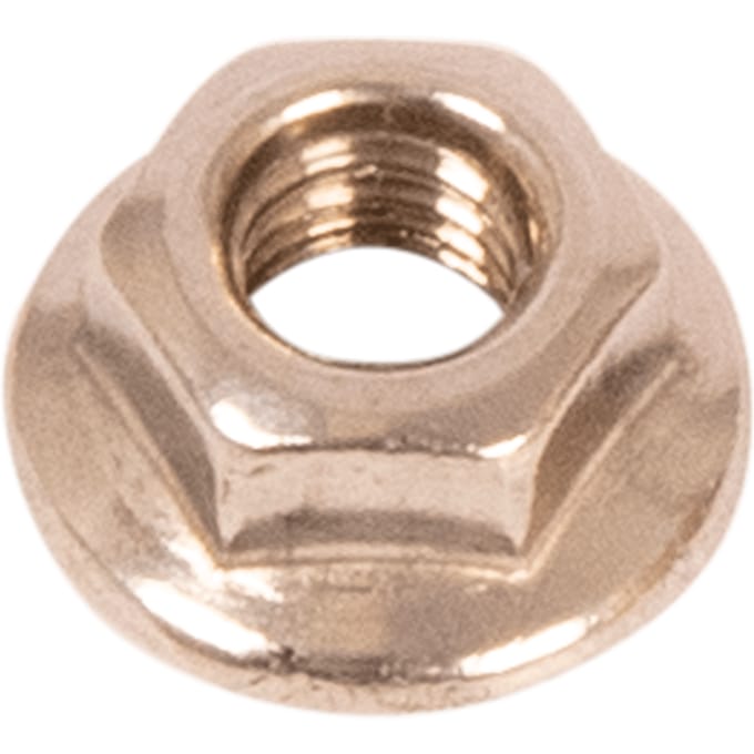 Hexagon nut flange