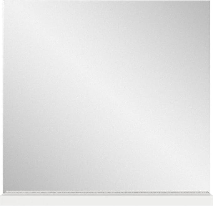 Shoelove spiegel 1 plank 60x59cm wit.