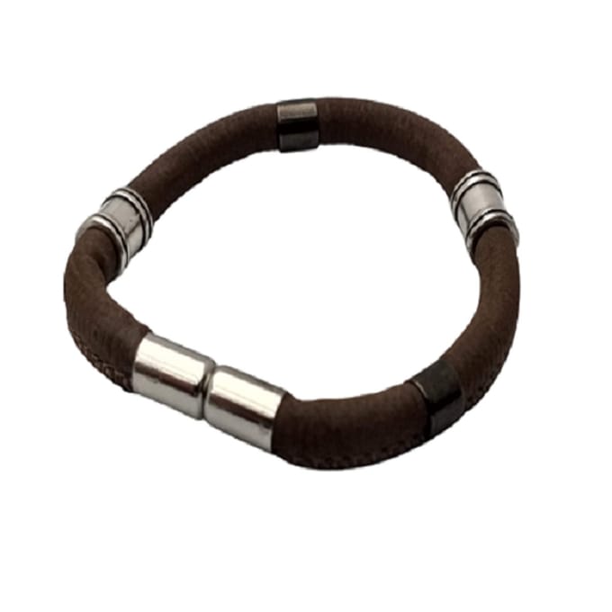 Magneetarmband-Teen Brown leather