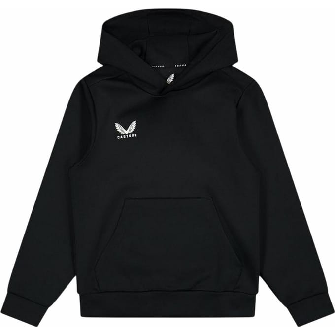 Castore Hoodie van polyester met logo voor kinderen ()