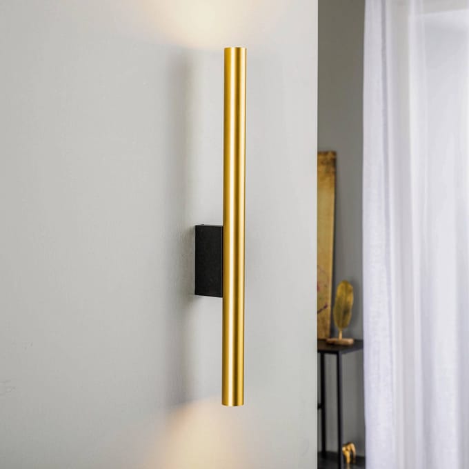 Nowodvorski Lighting Wandlamp Laser, messing