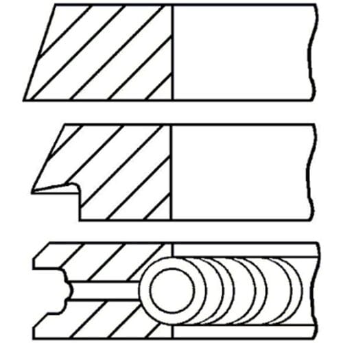 Goetze Engine Zuigerveren set GOETZE 08-701000-00