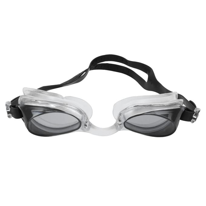 Zwembril Zachte Siliconen Afdichting Zwembril Waterdicht en Anti-Condens met Brilhoes gray