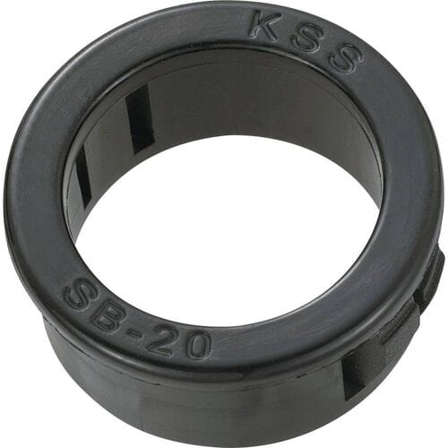 TRU COMPONENTS TC-SBR20203 Kabeldoorvoering Klem-Ø (max.) 15.9 mm Plaatdikte (max.) 3.2 mm Polyamide Zwart 100 stuk(s)