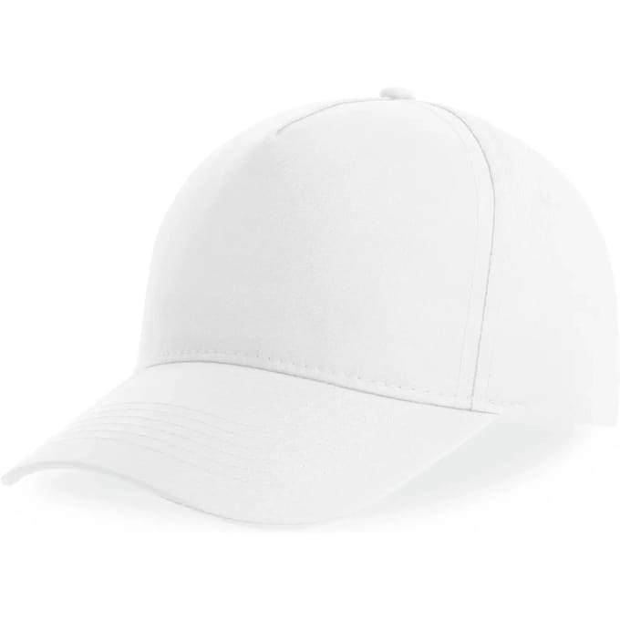 Atlantis Headwear Recy Five Cap AT112 - White - One size