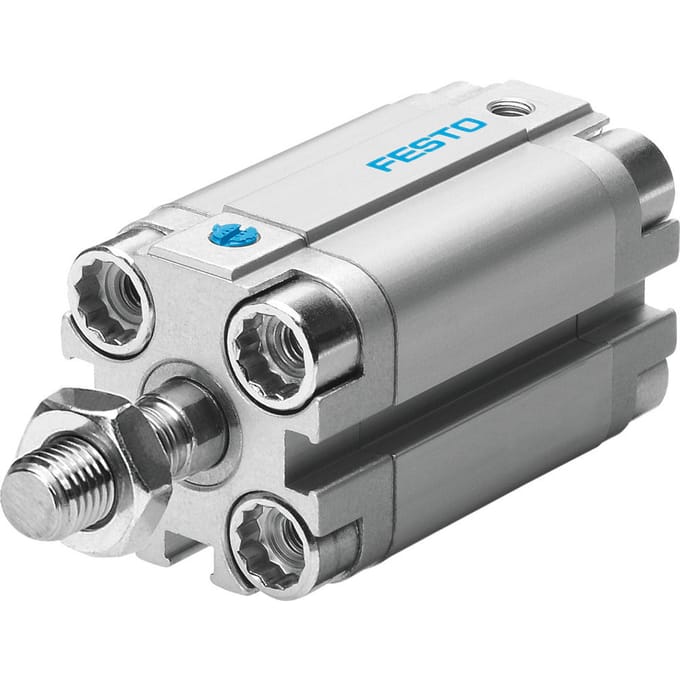 Festo Compacte Cilinder 12mm Boring 10mm Slag Enkelwerkend - 156977 - P2FX2