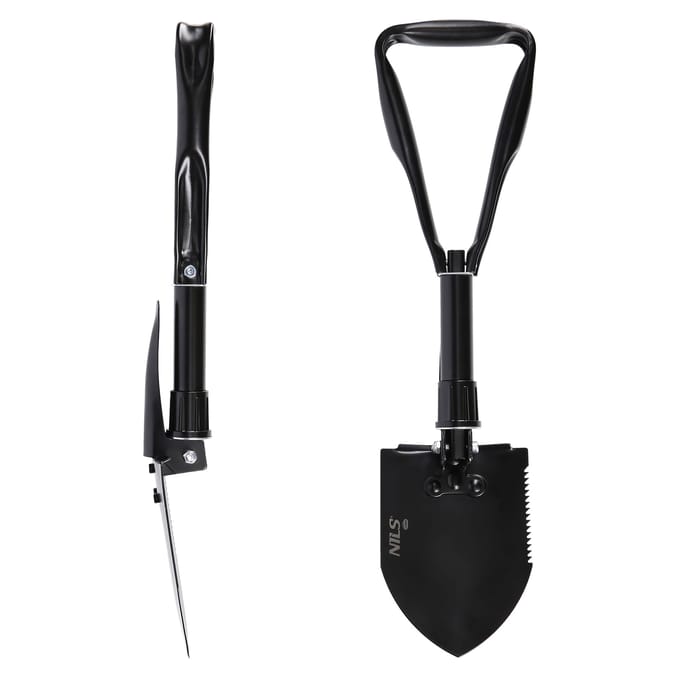 NILS CAMP NC1739 - Opvouwbare Multitool Saperka - Staal - Met Hoes