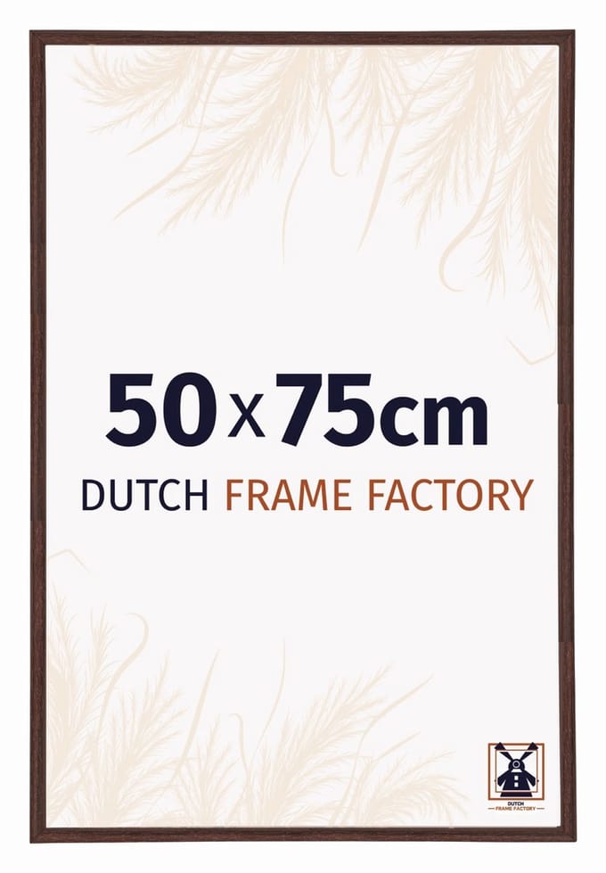 Fotolijst 50x75 cm - Kunststof - Bruin - Angers
