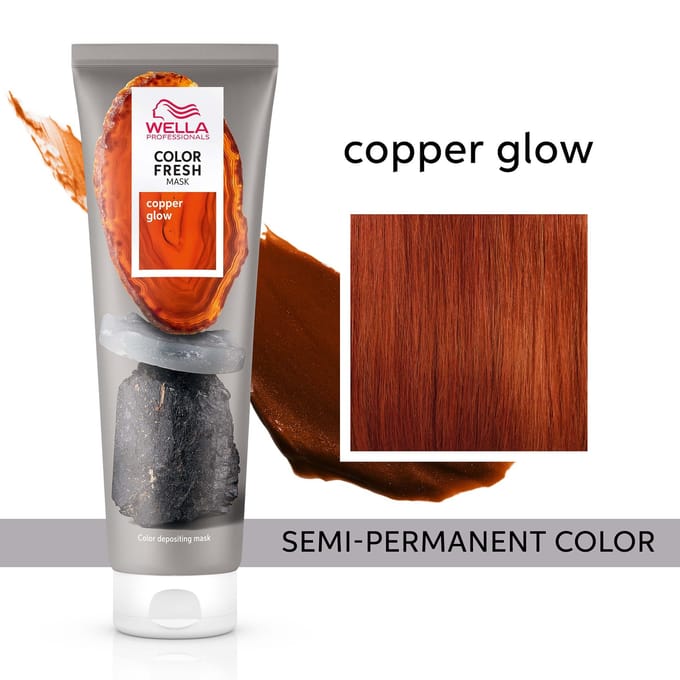 Wella Professionals Care Color Fresh Semi-Permanent Kleurmasker - Copper Glow 150 ml
