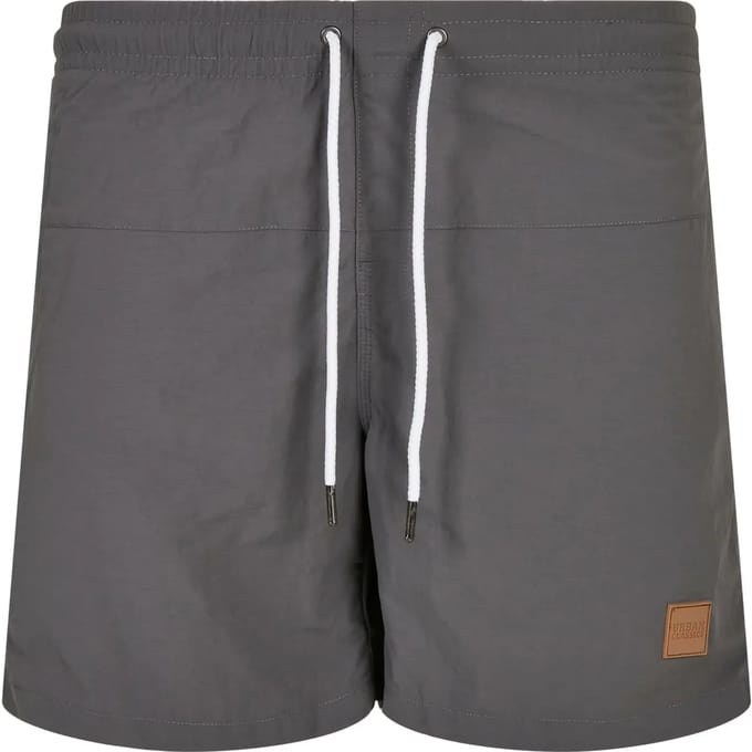 Urban Classics - Block Zwemshorts - XL - Grijs