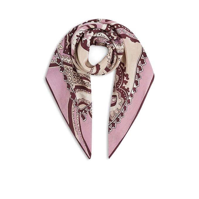 Summum Scarf Satin Sjaals Multicolor 8s1105-8617