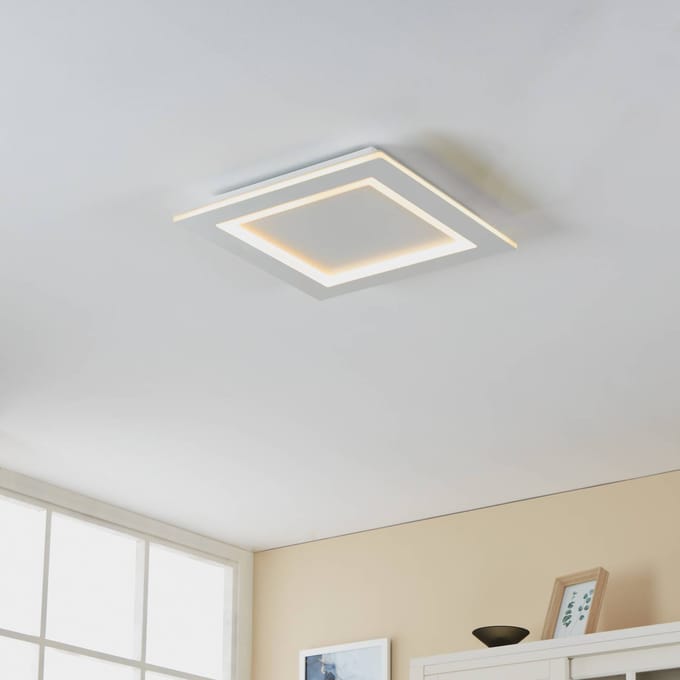 EGLO connect LED plafondlamp Padrogiano-Z 1-lamp, 45 x 45 cm