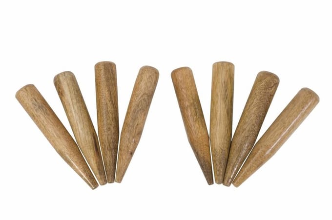 Croquet tuin-markeerders x 8